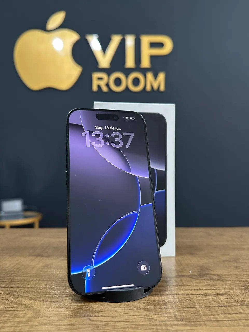 iPhone 16 Pro 128gb preto semi novo em excelente estado!! - Foto 3