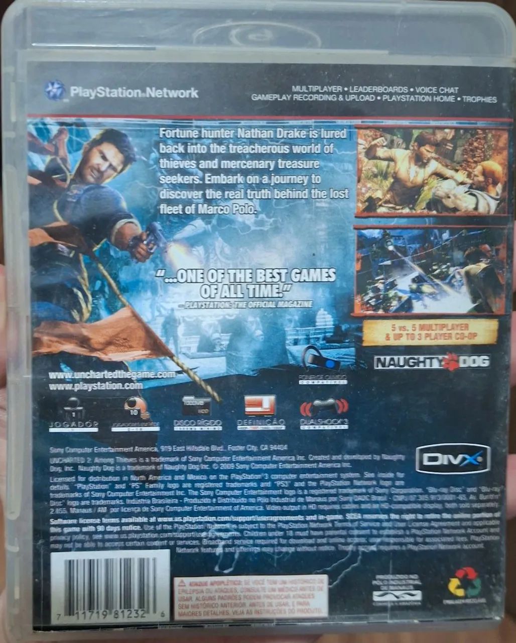 Uncharted 2 Ps3 - Foto 2