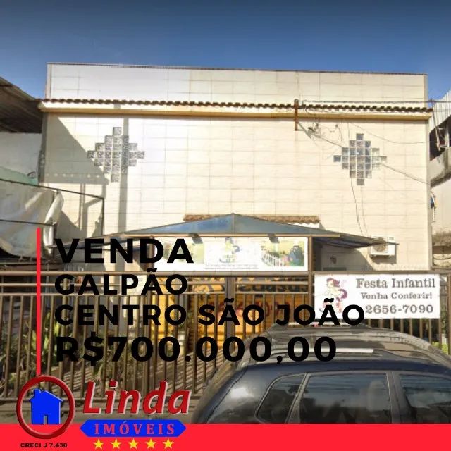 Galpão 600m² no Centro de São João de Meriti