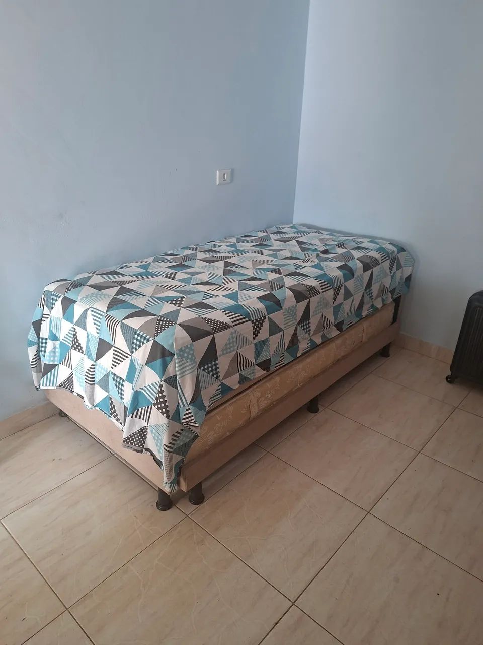 Bicama Box Solteiro Flex Jump + Colchão Auxiliar (Completa)