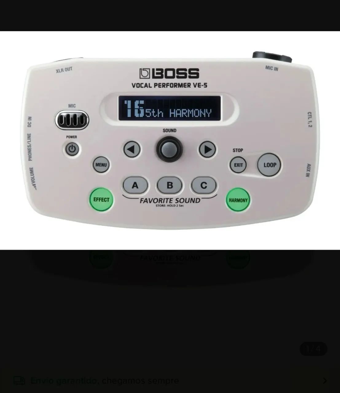 Pedal voz boss
