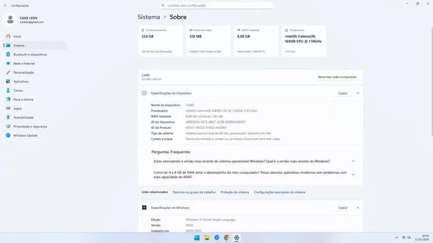 Computador All in One LG 22v280 - Foto 4