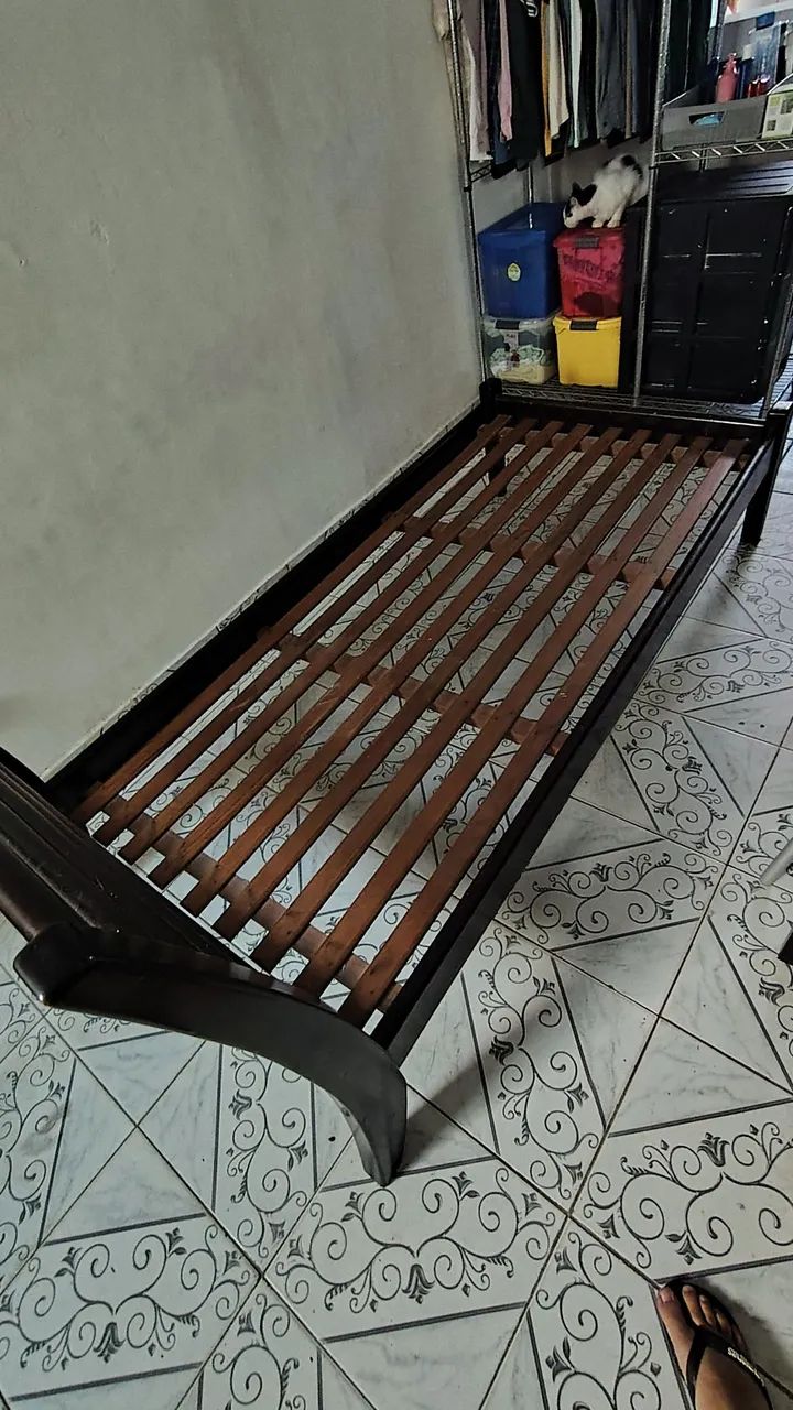 Cama de madeira maçica - Foto 3