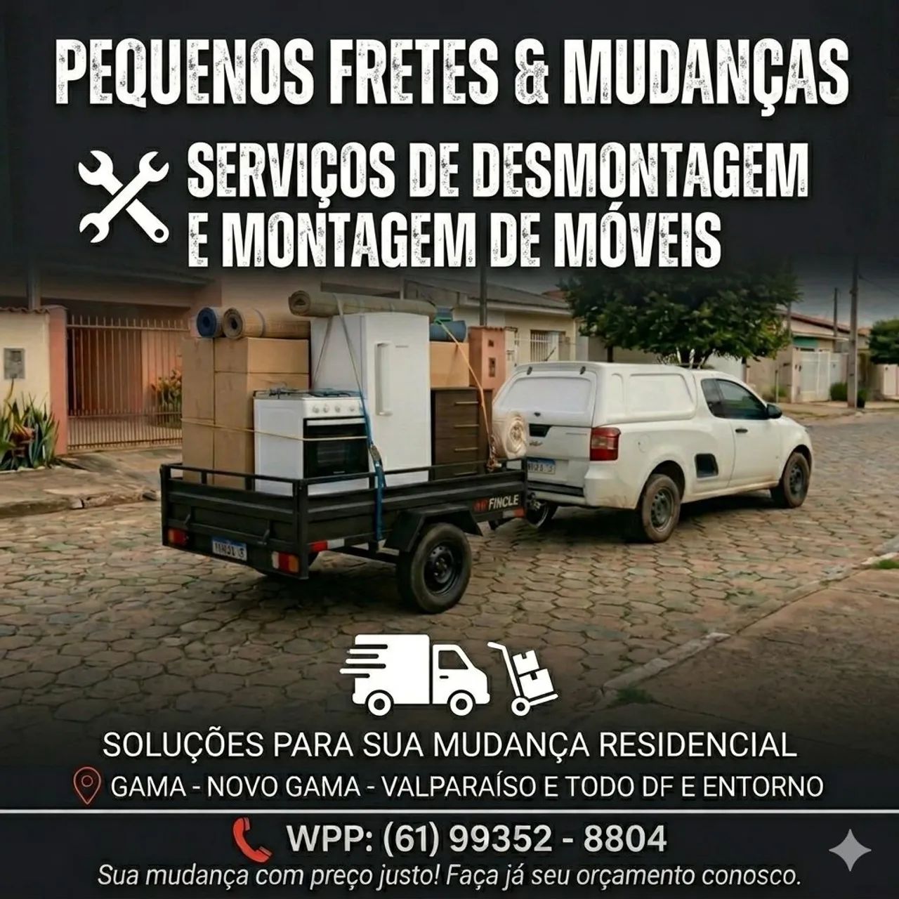 Frete pequeno no gama e entorno  - Foto 2