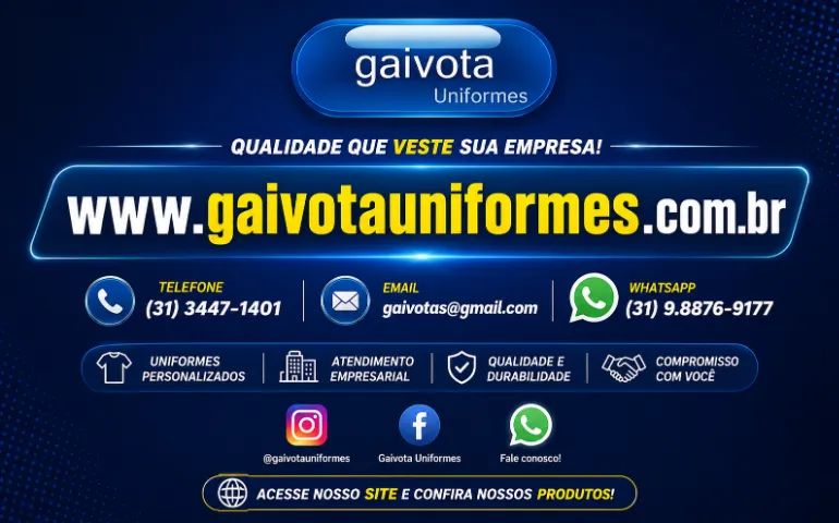 Uniformes profissionais!