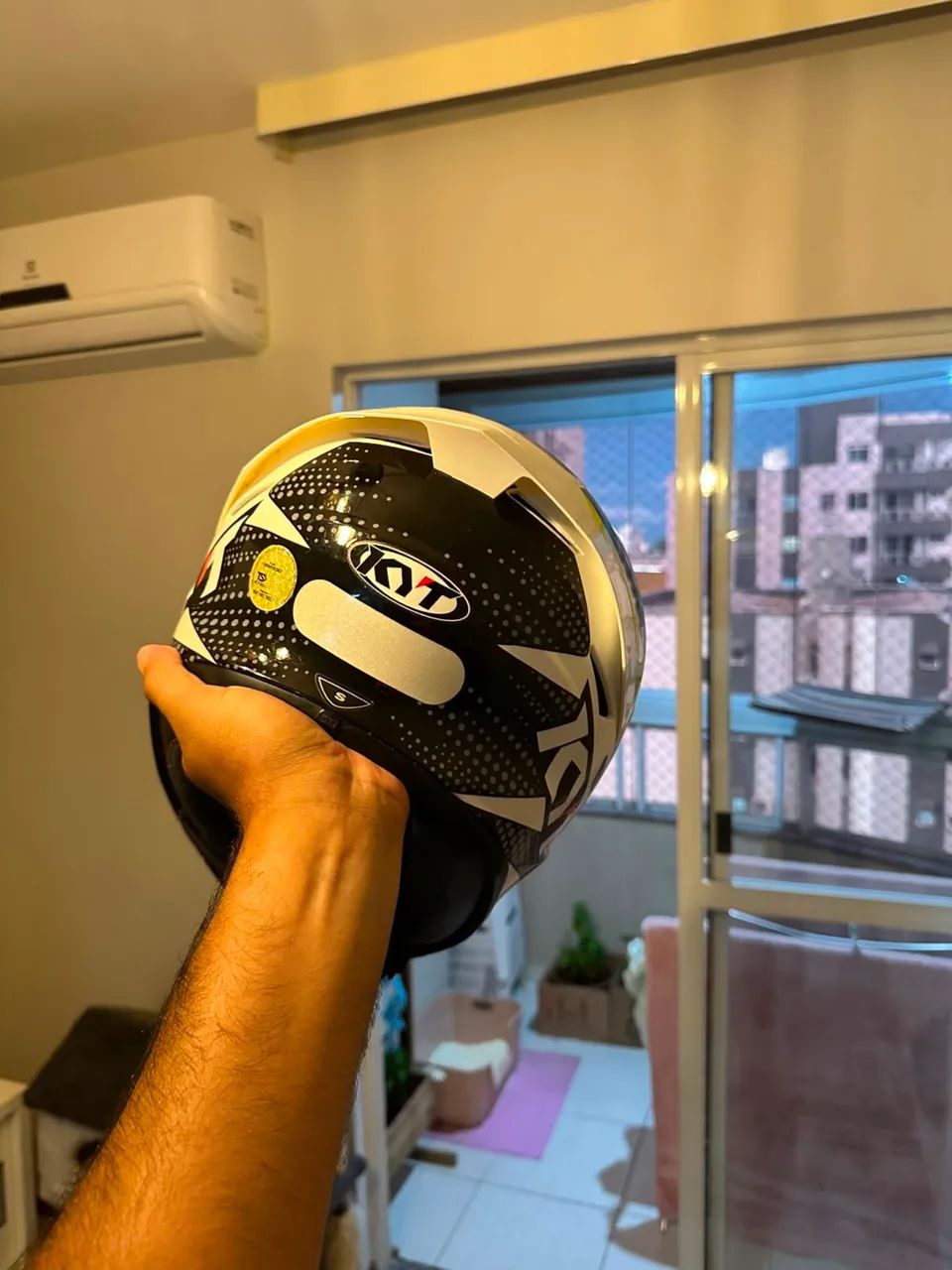 Vendo, Capacete KYT - Foto 5