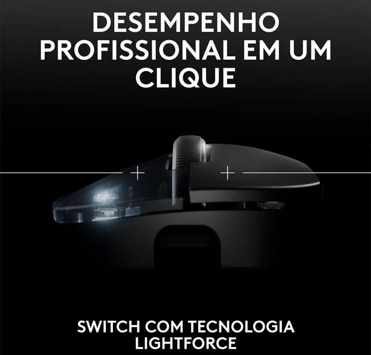 Mouse Logitech G Pro X superlight 2 Dex preto - Foto 4