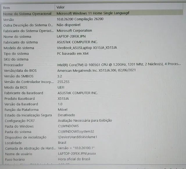 Notebook x515JA - Foto 5