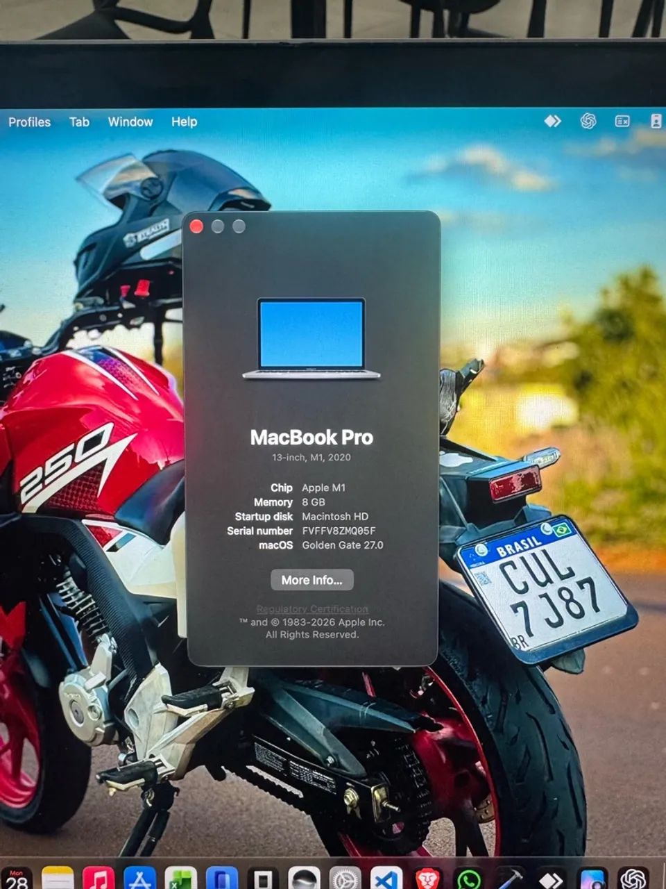 MacBook Pro M1 13" 8GB 512GB - Foto 4