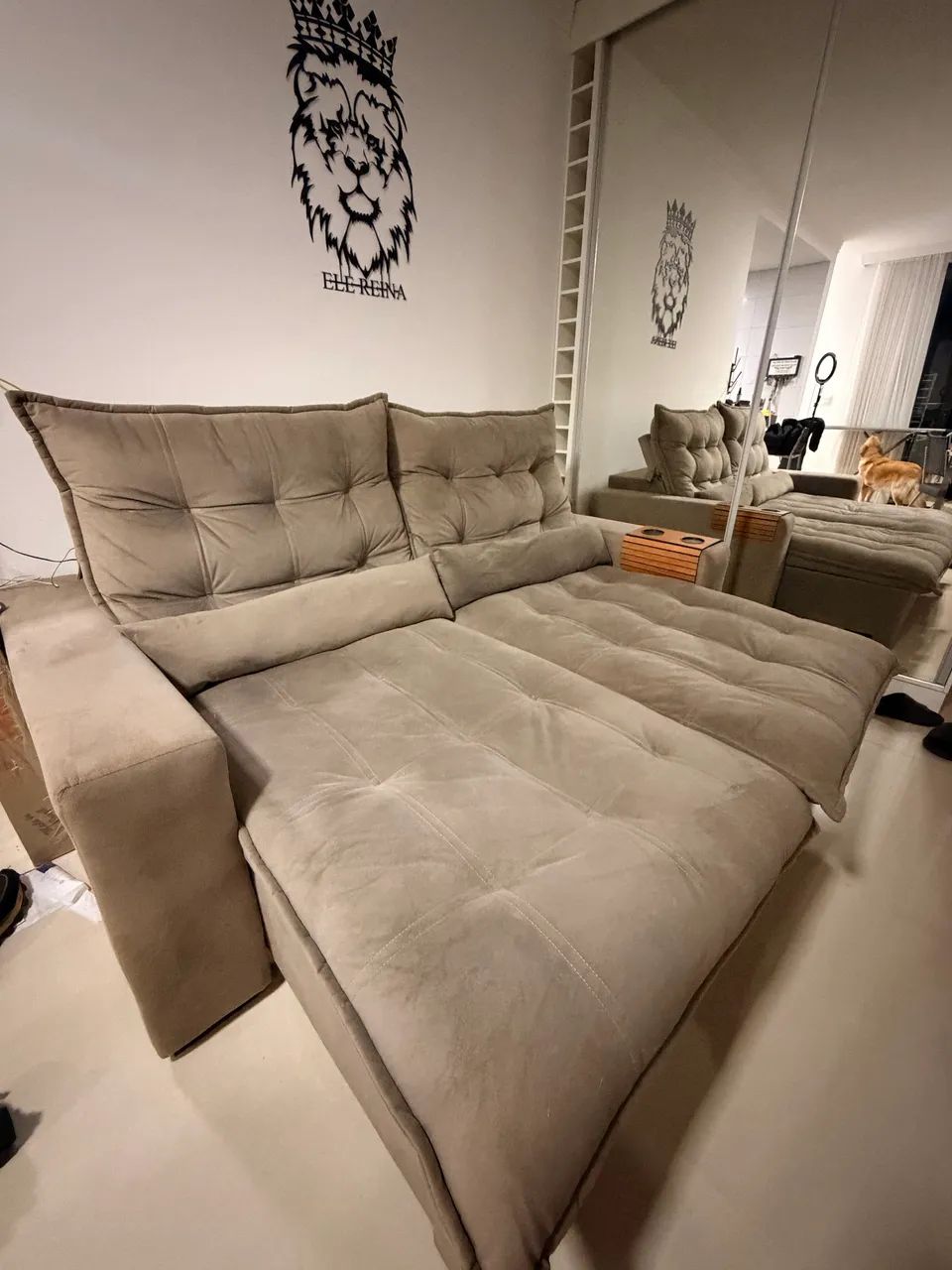 Sofá Retrátil 2,5M  - Foto 3