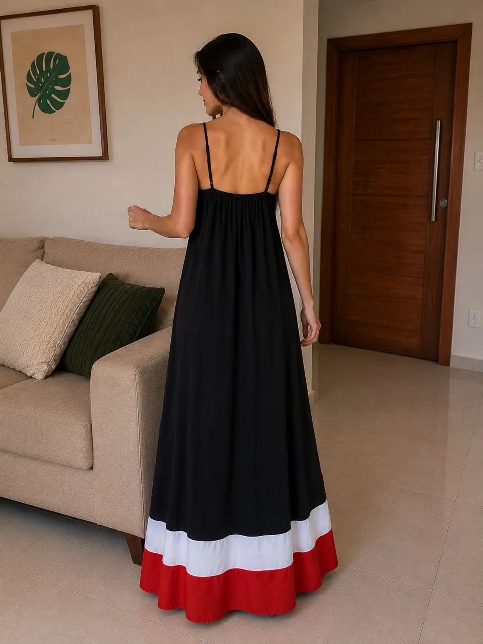 Vestido longo amplo NOVO   - Foto 3