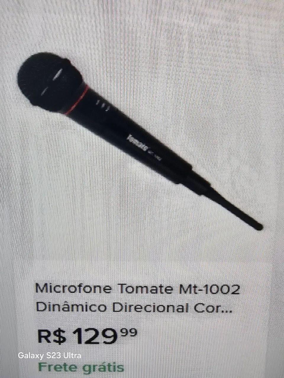 Microfone  sem fio amador - Foto 2