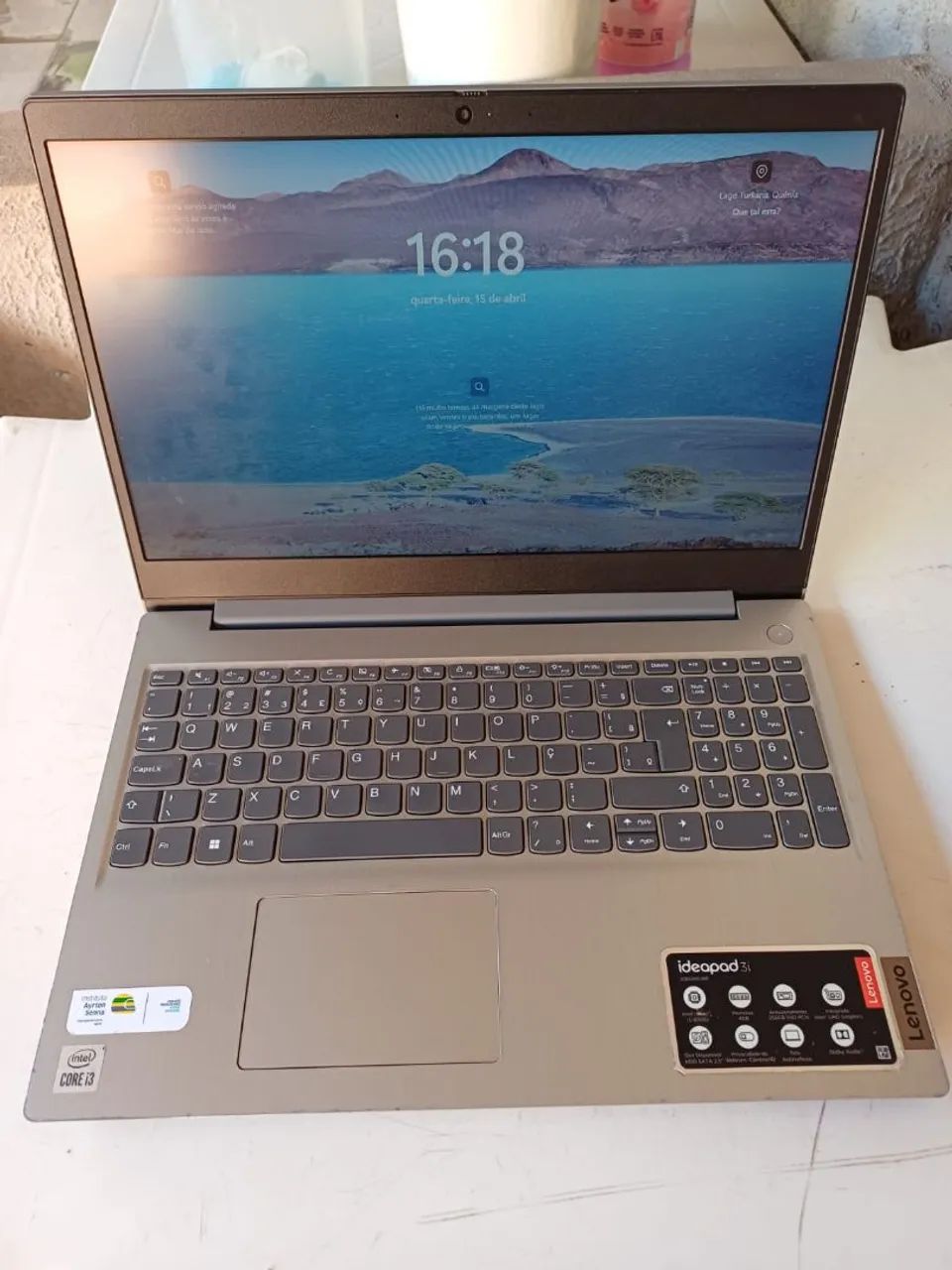 Notebook Lenovo IdeaPad 3i Intel Core i3