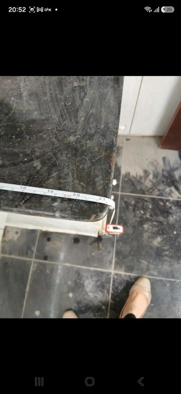 Pia de granito com Cuba de louça  - Foto 4