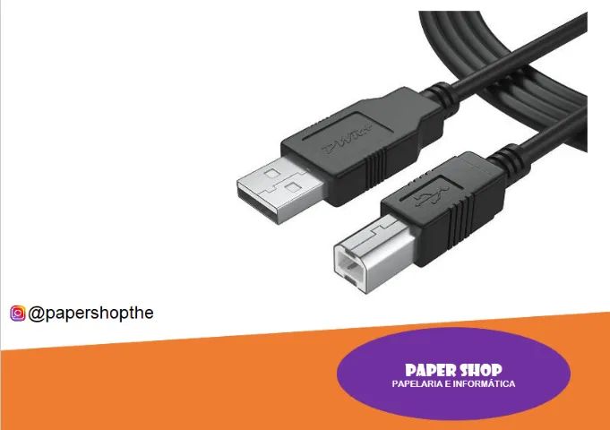 cabo de dados para impressora 2m