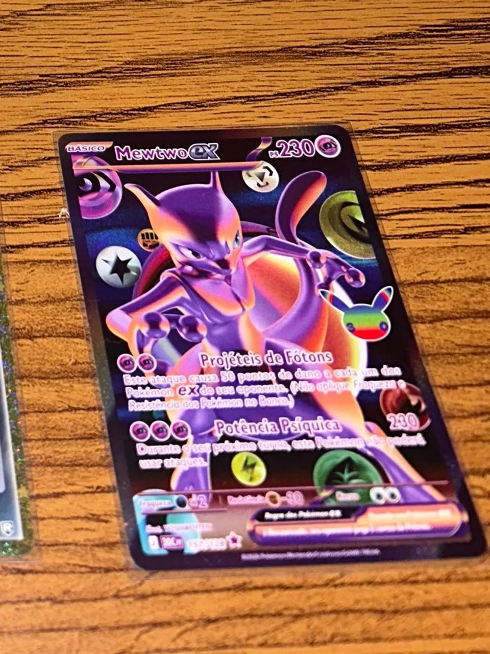 MEWTWO EX 30 ANOS - POKEMON