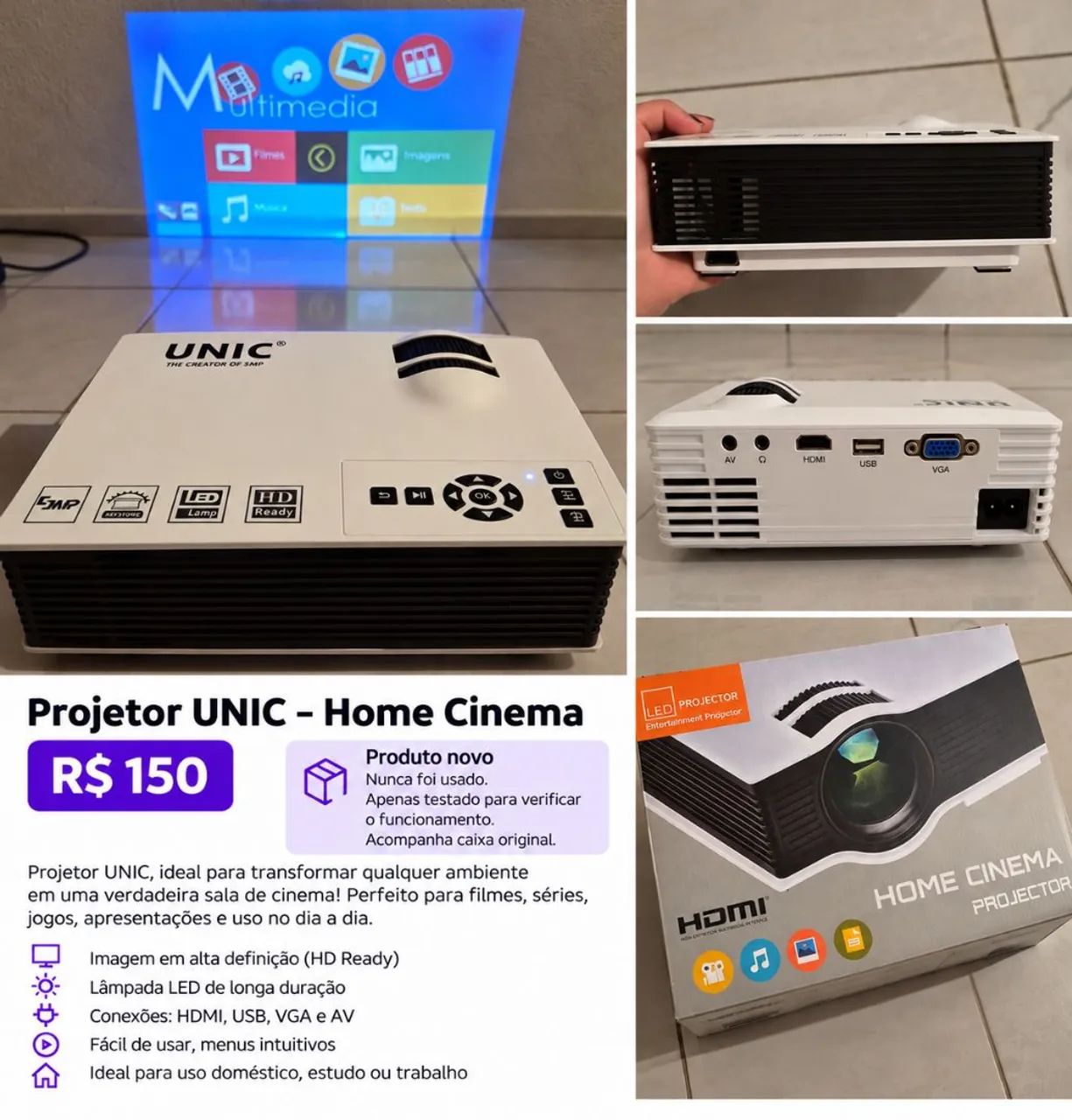 Projetor NOVO