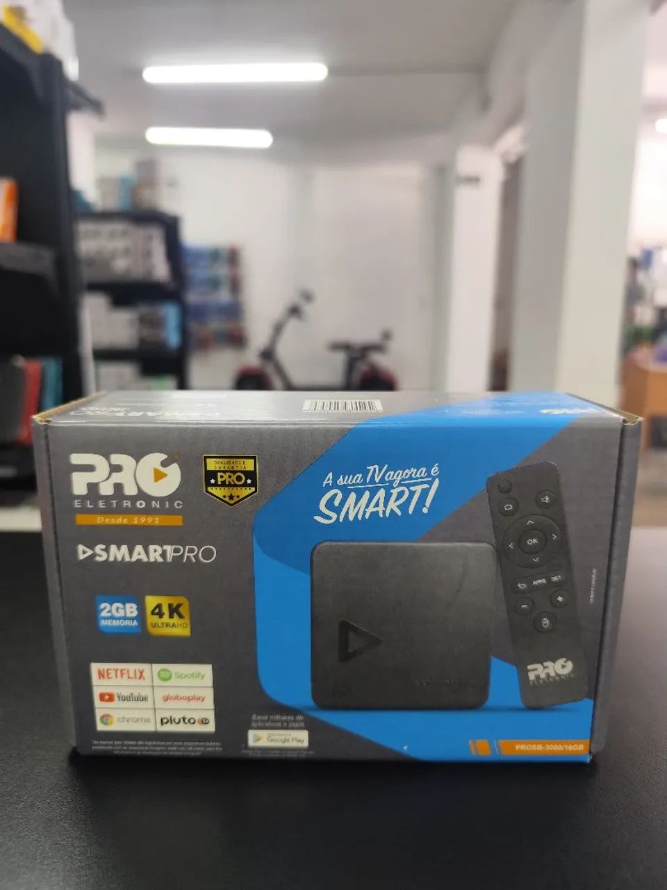 TV SMART BOX HOMOLOGADA ProEletronic 
