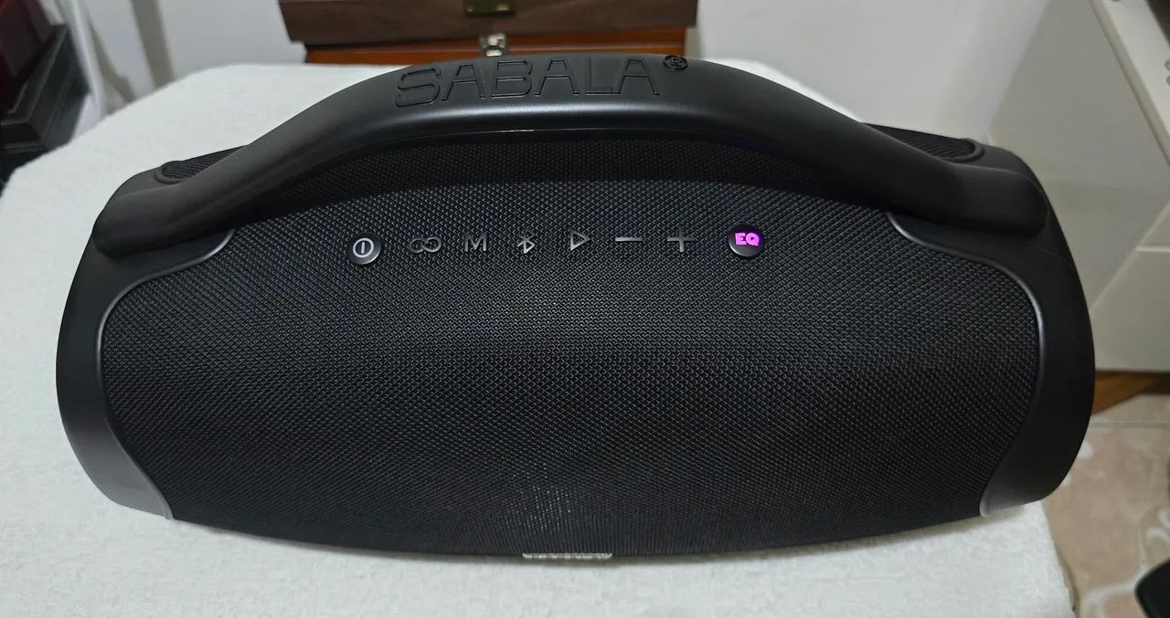 Caixa de som boombox da Sabala original  - Foto 2