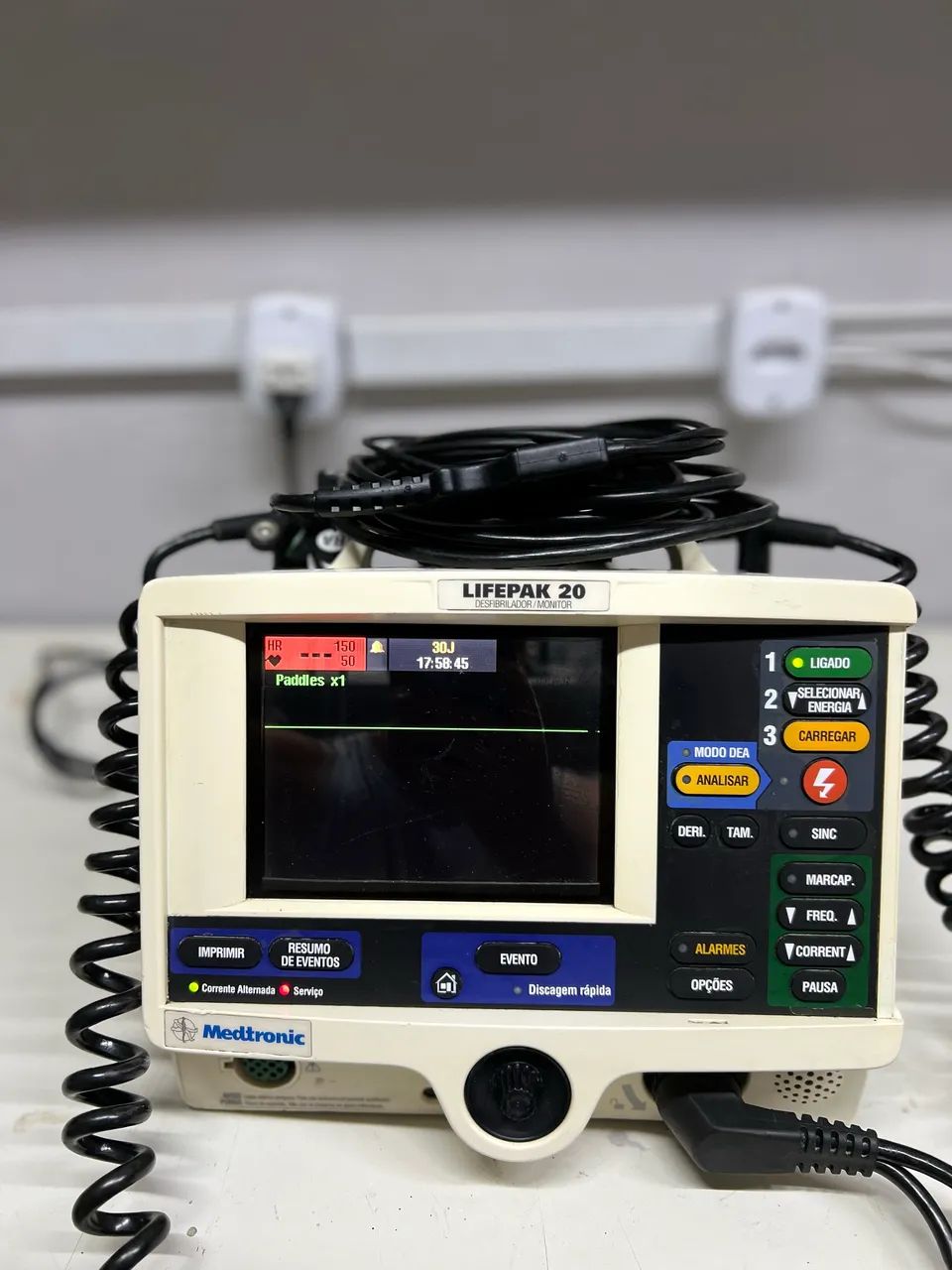 Cardioversor Lifepak 20  - Foto 3