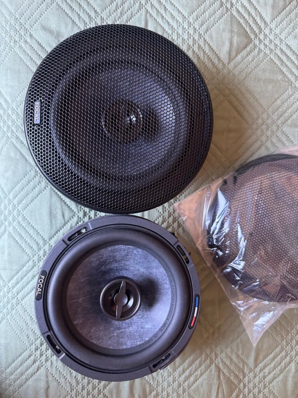 Kit 2 vias e coaxial alto falante Focal SlateFiber 6 polegadas - Foto 4