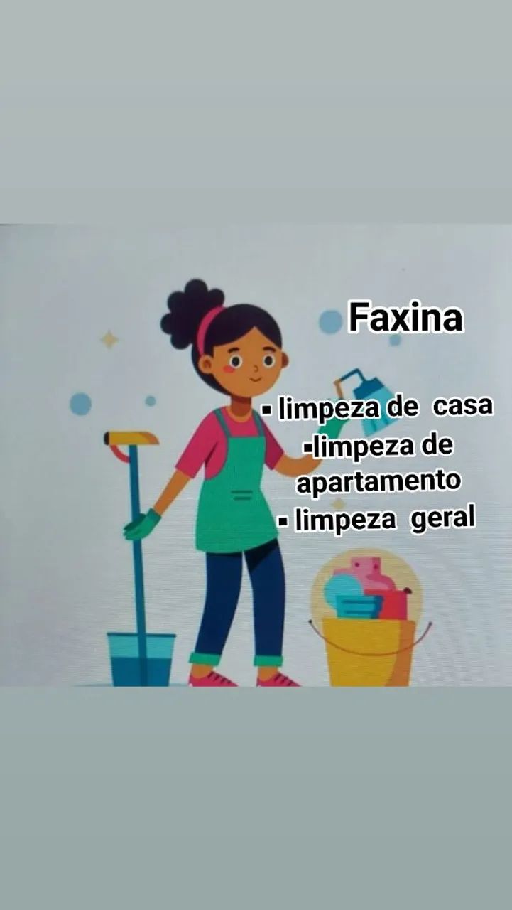 Faxina e doméstica 