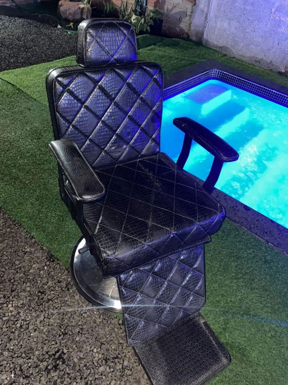 Cadeira de barbeiro  - Foto 5