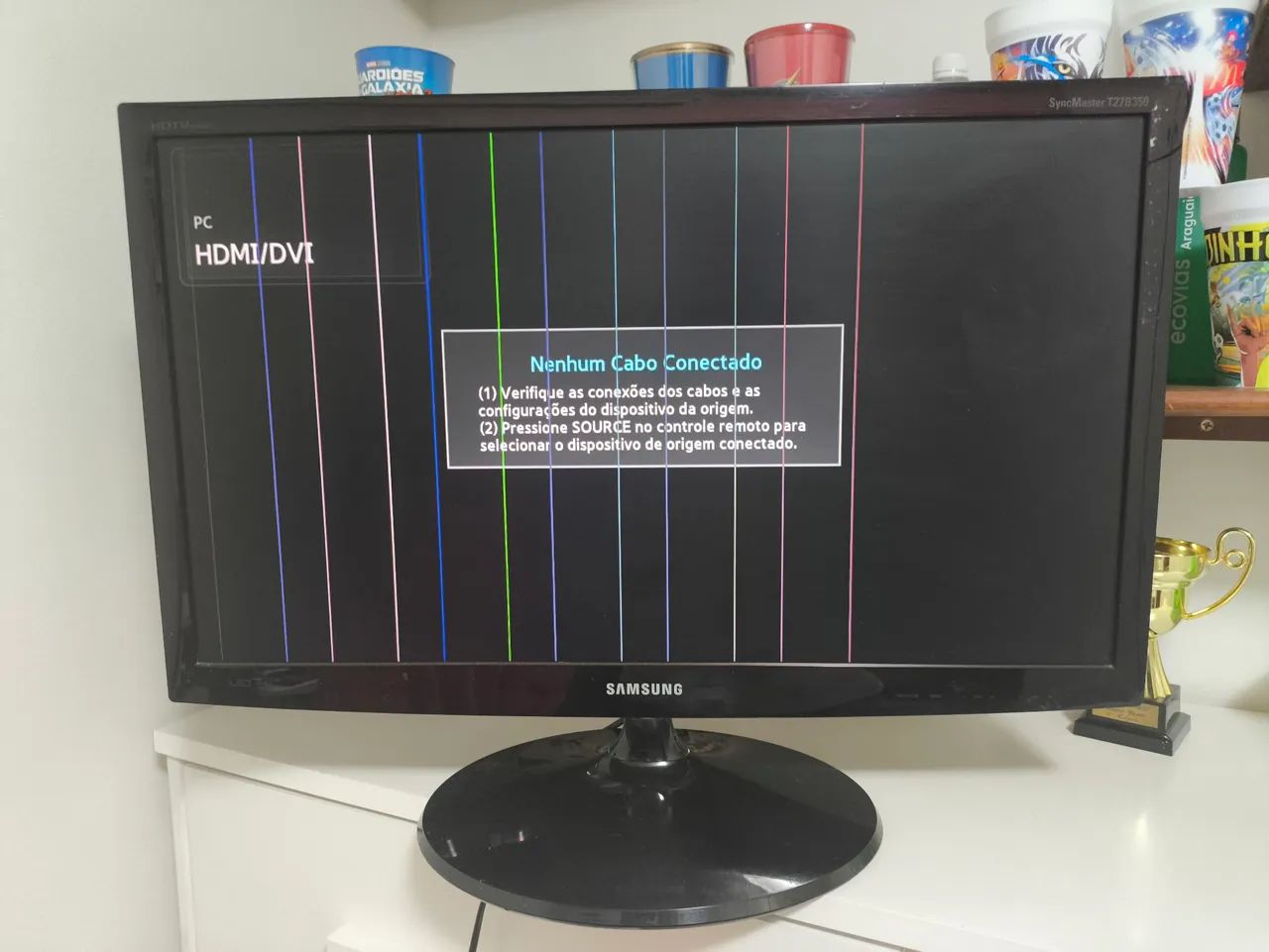 Monitor 27 polegadas (segunda tela)