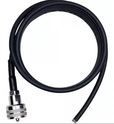 Cabo Antena Radio Px py Rg-58 5,5m Conector Macho Uhf - Foto 2