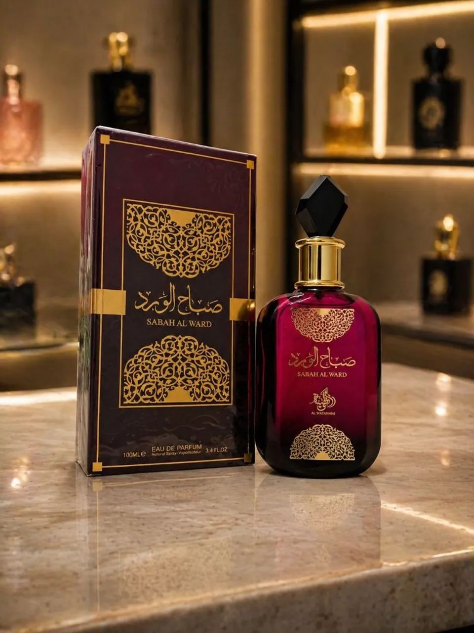 Perfume Árabe Sabah Al Ward - Original