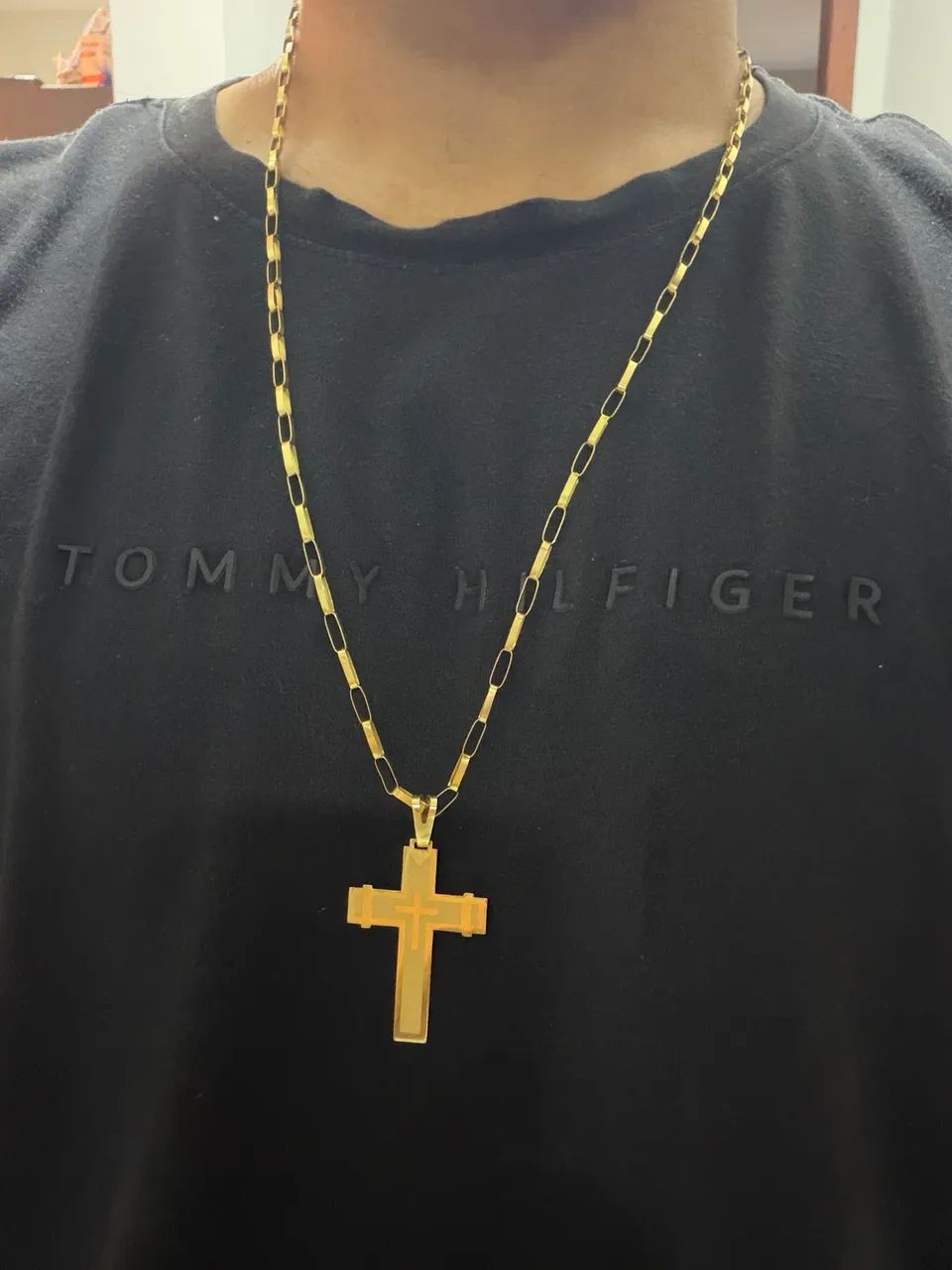 Vendo cordão de ouro com pingente 12g