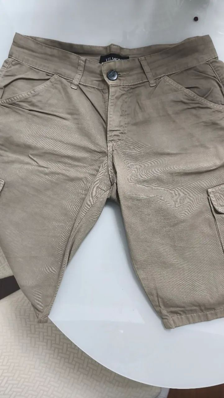 04 bermudas e 01 calça jeans Tam. 42 - Foto 2