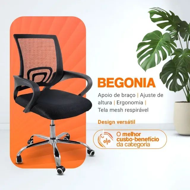 PROMOÇÃO IMPERDÍVEL - CADEIRA BEGÔNIA - Foto 5