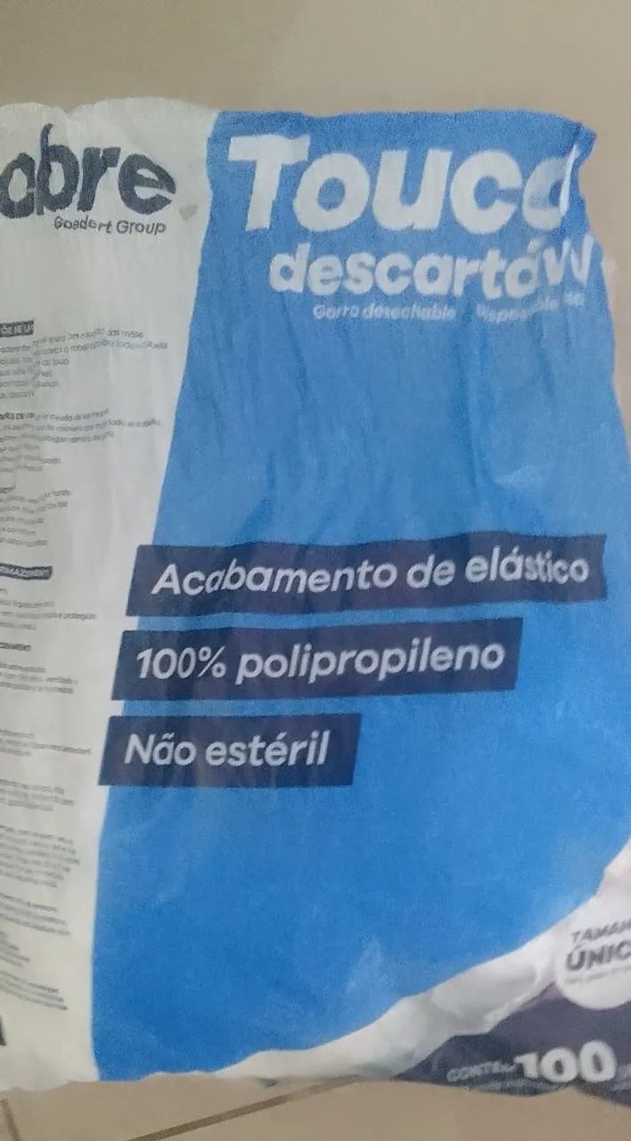 Toca descartavel com elástico  - Foto 4