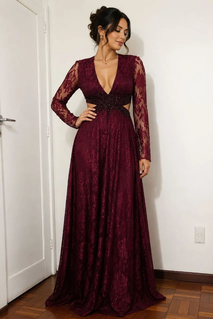 VESTIDO FESTA MARCA ALPHORIA  - Foto 3