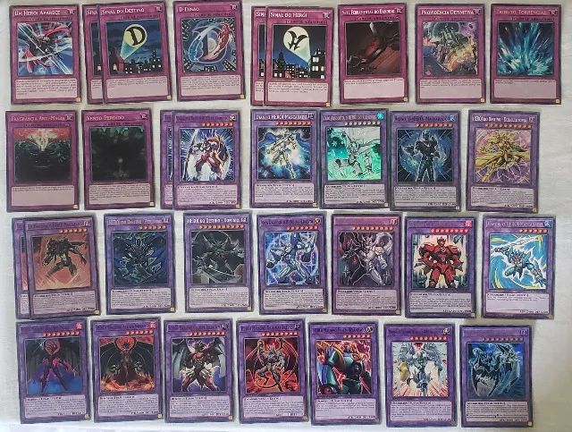 Deck/set Yugioh Original Hero (conjunto de 3 decks, elemento, viso e  destino) - Hobbies e colees - Candeias, Vitria da Conquista 1495466729 |  OLX