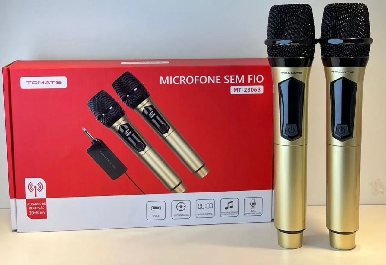 Microfone duplo  - Foto 3
