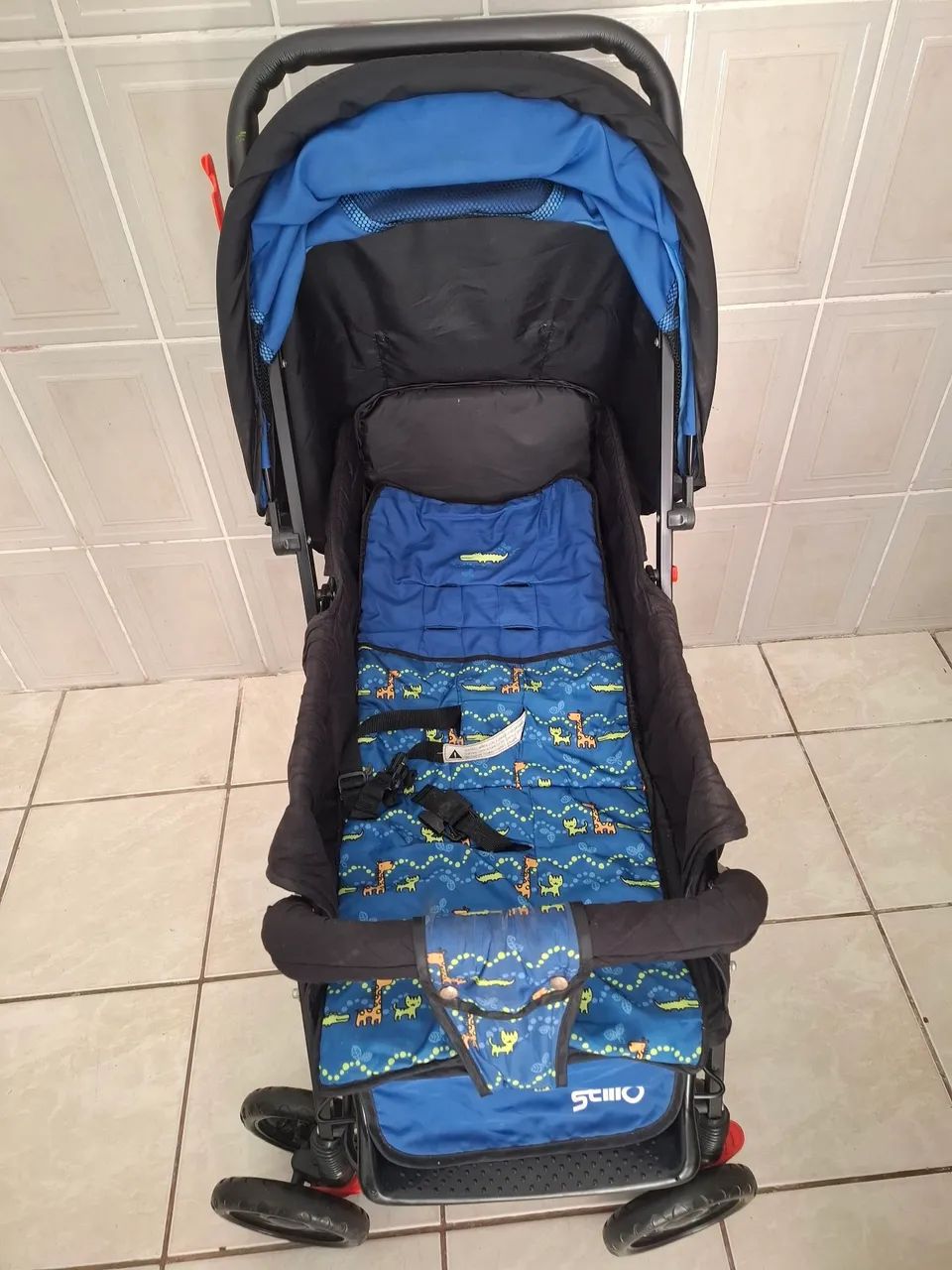 Carrinho de bebê menino