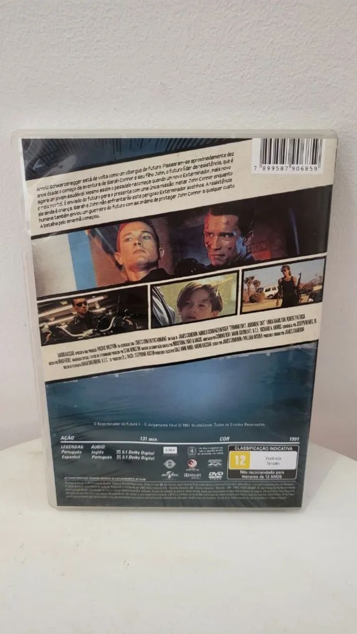 Dvd exterminador do futuro 2 - Foto 2