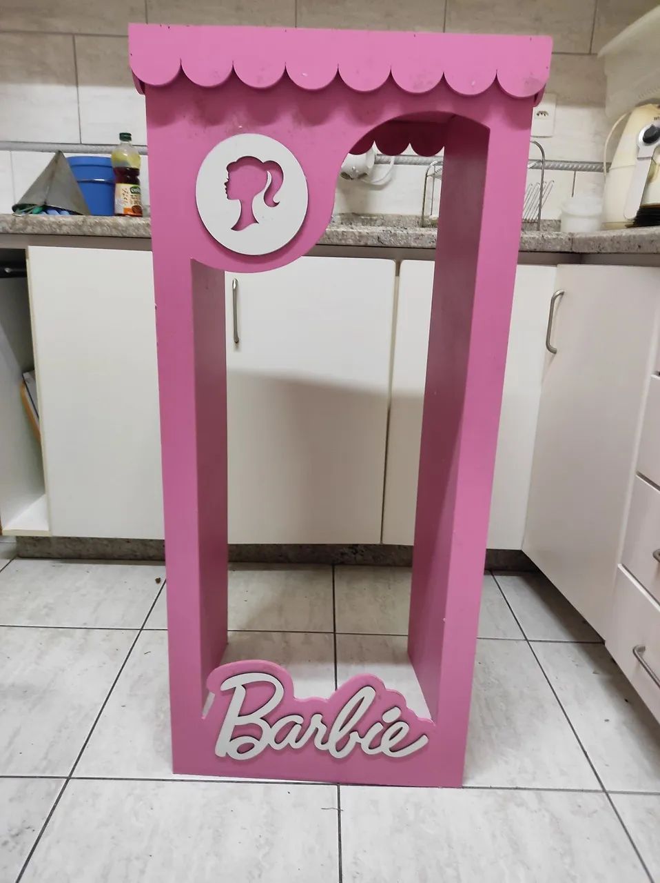 Caixa Barbie para fotos
