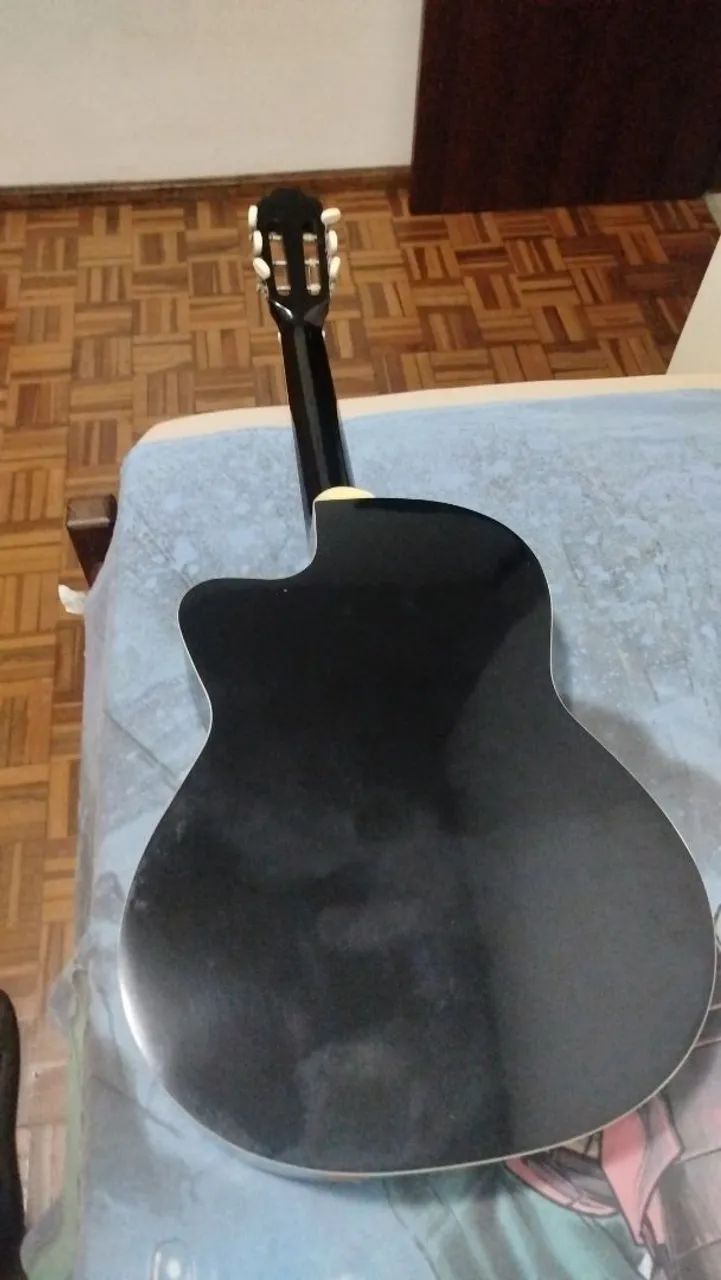 Violão Vogga VCE 300 BK - Foto 3