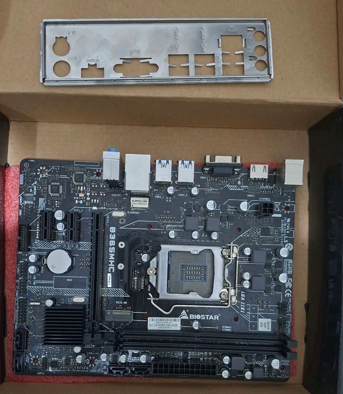 Placa Mãe B365M - Com defeito  - Foto 3