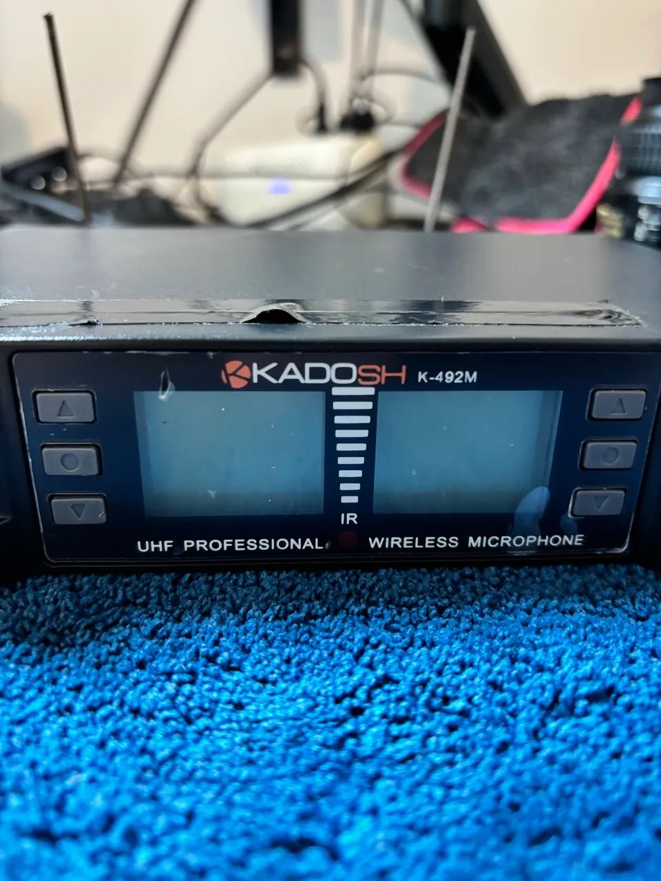 Microfone Duplo  Kadosh K492M - funcionando perfeitamente 
