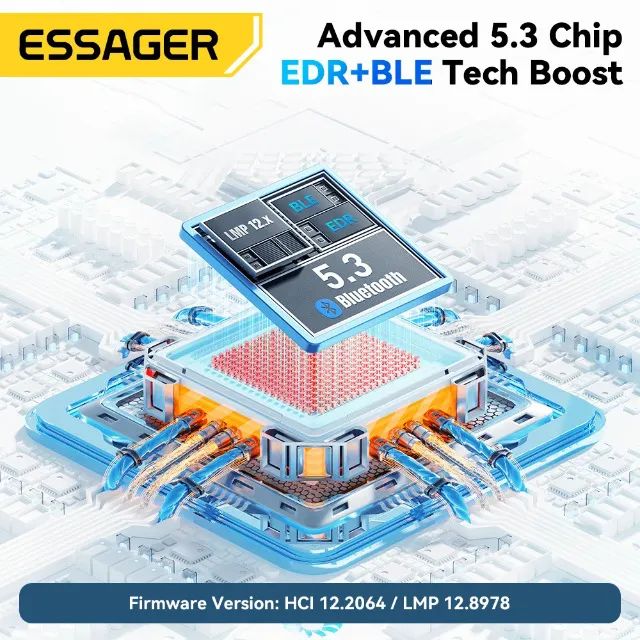Adaptador Bluetooth 5.3 para Computador Essager - Foto 4