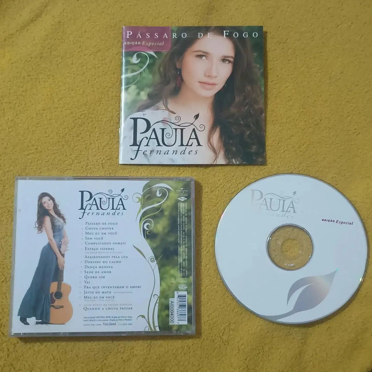 PAULA FERNADES - CD PASSARO DE FOGO 