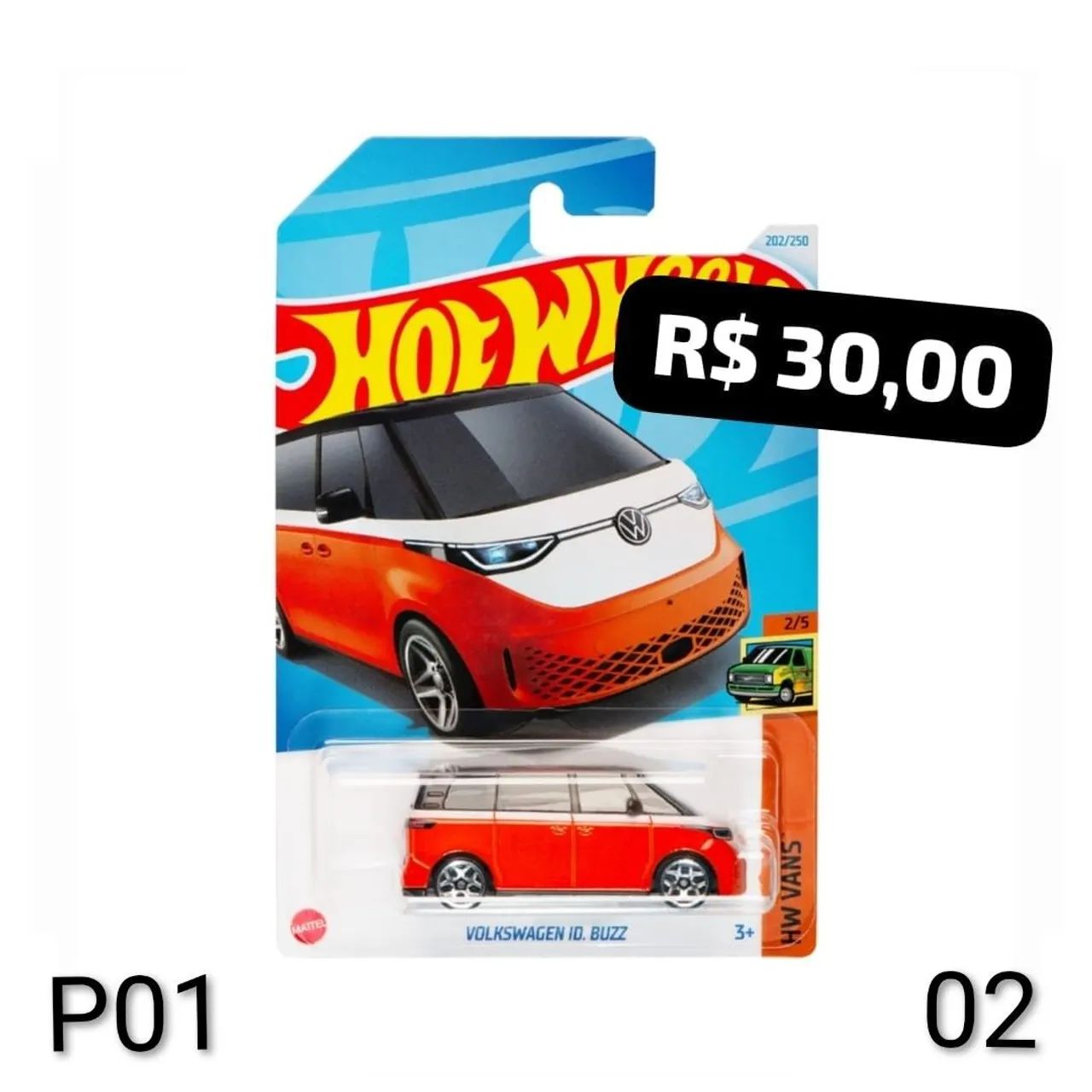 Hotwheels Volkswagen ID Buzz