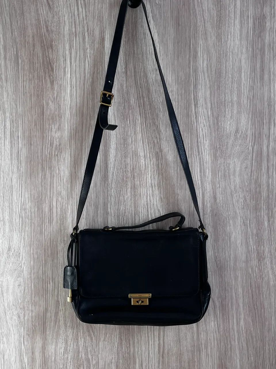 Bolsa de couro fóssil - Foto 4