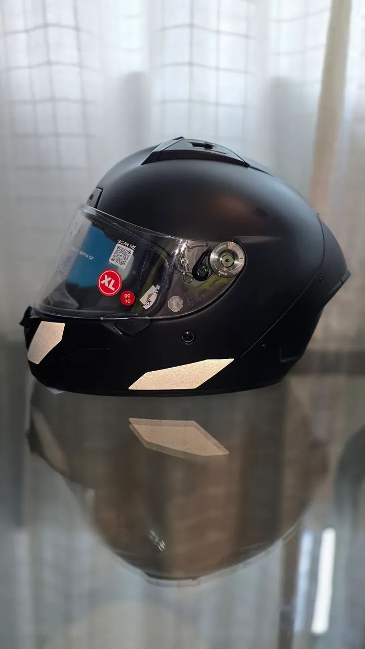 Capacete shark aeron dark shadow - Foto 2
