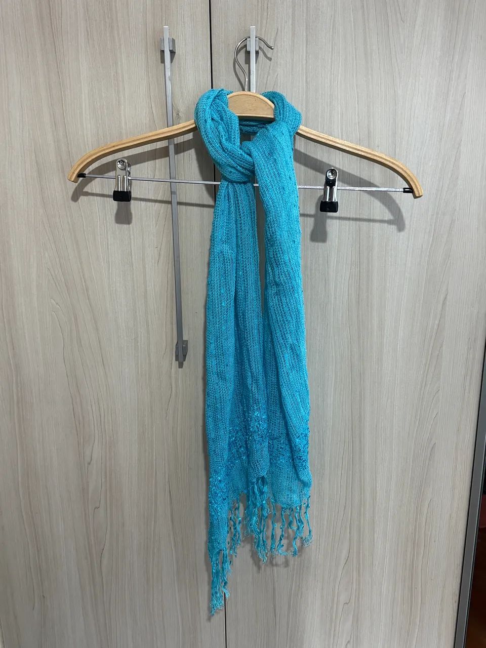 Cachecol azul celeste  - Foto 2