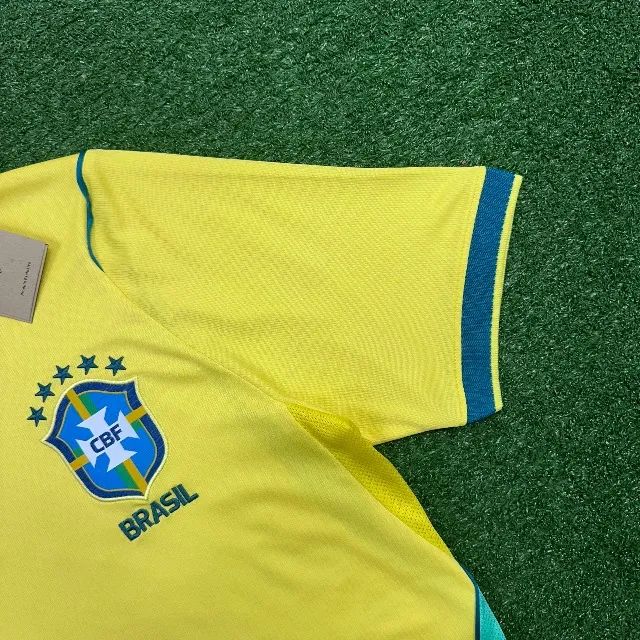 Camisa do Brasil Amarela - Torcedor - Foto 4